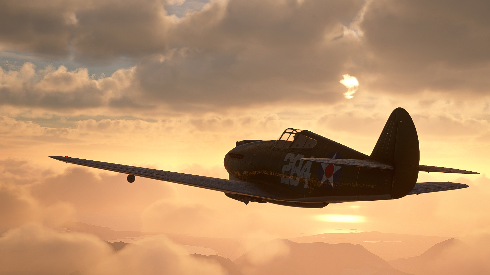 Big Radials P-40B Tomahawk